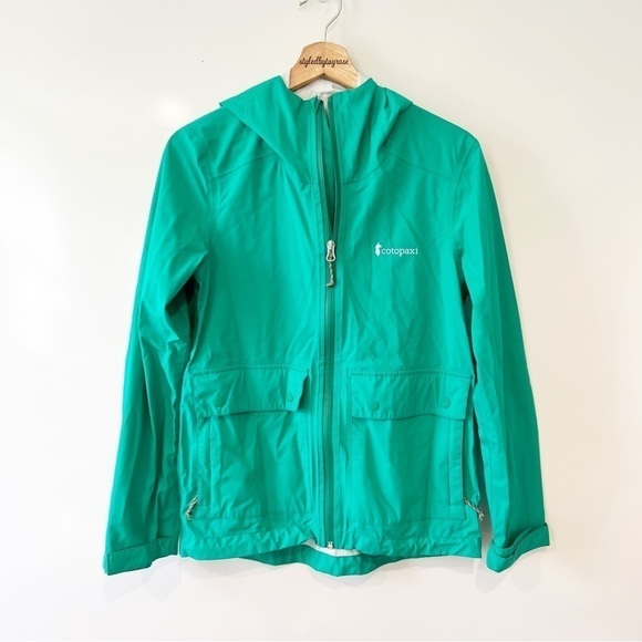 Cotopaxi Parque Rain Jacket Teal Green - Picture 10 of 10